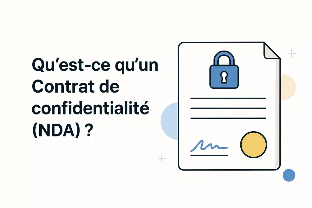 Contrait confidentialité modèle gratuit NDA